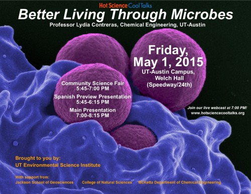 Better living through microbes (Image credit: UT Austin Environmental Science Institute)